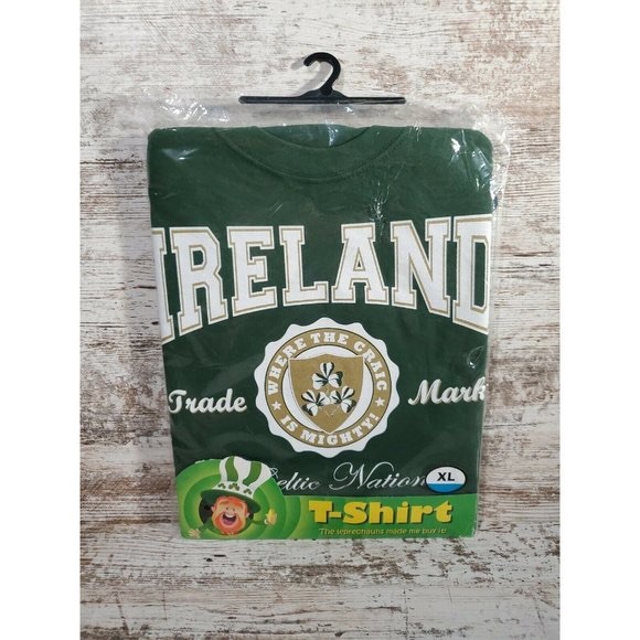 St. Patrick's Day Ireland Trade Mark T Shirt XL - Picture 1 of 6